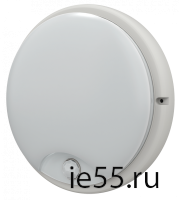 Светильник LED ДПО 4100Д 12Вт IP54 4000K круг бел. ИК ДД IEK