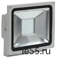 Прожектор СДО 05-30 светодиодный серый SMD IP65 IEK