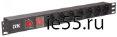 ITK PDU 7 роз. нем. ст, с выкл. и защ. от перенапр., вх.С14