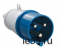 Вилка переносная ССИ-023 2Р+РЕ 32А 200-250В IP44 IEK
