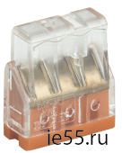 Строительно-монтажная клемма СМК 772-203 (4шт/упак) IEK