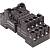 Разъем для реле PYF-044BE 2-ярусная монтажная колодка с винтовыми клеммами для 4-х контактных реле