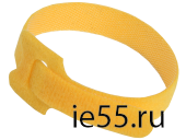 Хомут-липучка ХКл 14х210мм желтый (100шт) IEK