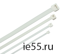 Хомут морозостойкий Хкм 3,6х200мм белый (100шт) IEK