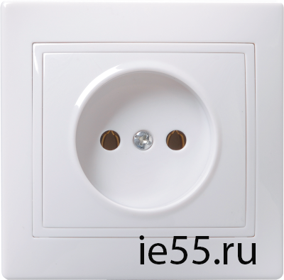 РС10-2-КБ Роз. 1мес. без з/к и з/ш 10А кер. КВАРТА бел. IEK