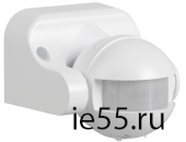 Датчик движения ДД 009 белый, макс.  нагрузка 1100Вт, угол обзора 180град., дальность 12м, IP44, И