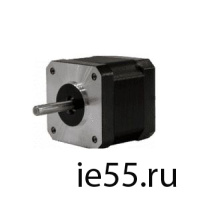 Шаговый двиг SMO-17.H218S.5K20.120.4K.040 NEMA-17, 5,2 кг*см, 1,2 А, 1,8°, 40 мм, 2-х фазн., 4-х про