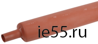 Термоусаживаемая трубка ТТШс 75/30 10 кВ 2,5:1 красная (15м) IEK
