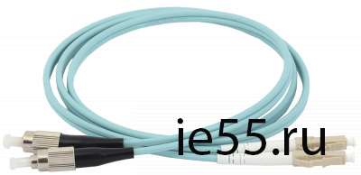 ITK Оптический (патч-корд), MM, 50/125 (OM3), FC/UPC-LC/UPC,(Duplex),1м