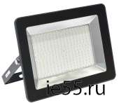 Прожектор СДО 06-150 светодиодный черный IP65 6500 K IEK