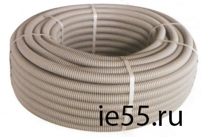 Труба гофрированная гибкая ПВХ d 16 с зондом (100 м ) (CHINT)